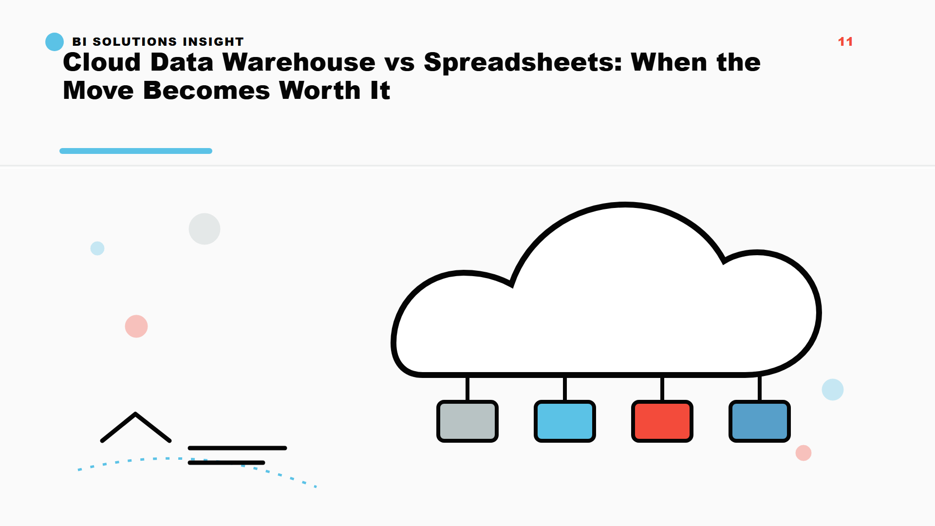 Cloud Data Warehouse vs Spreadsheets: When the Move Becomes Worth It article cover
